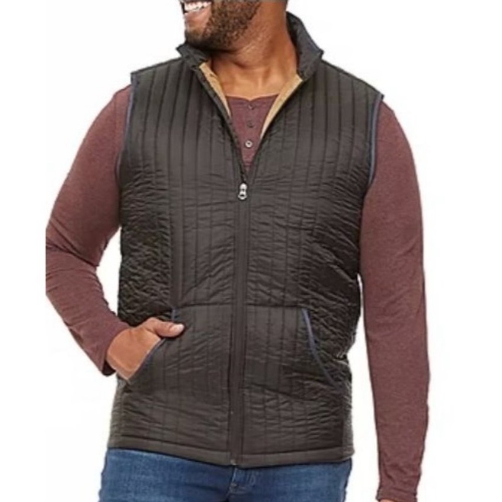 Brand new with Tags Men’s Mutual Weave‎ Black Vest Size XL